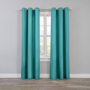 BrylaneHome BH Studio Microfiber Grommet Panel - 1 of 4