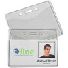 C-Line Heavy Duty Badge Holders, Horizontal, 2-2/5 x 3-2/5 Inches, Pack of 100 - 3 of 3