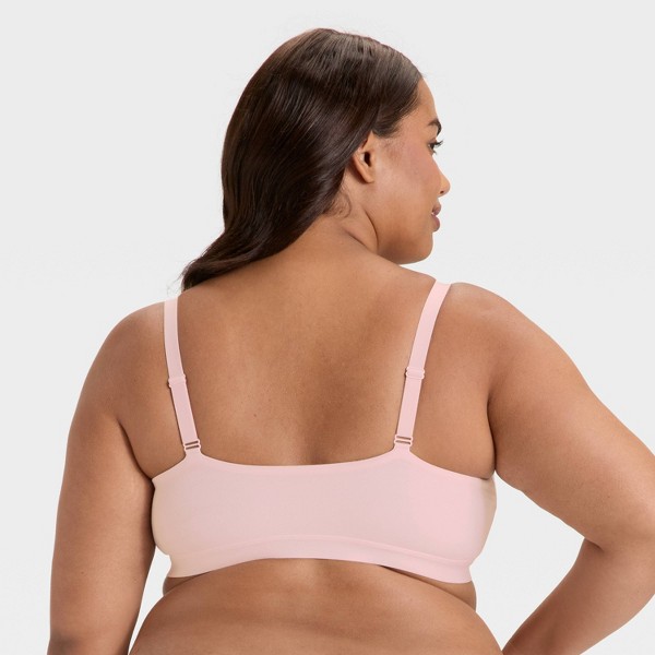 Sostén tipo bralette de algodón mezclado sin forro para lactancia para mujer - Auden™ 2