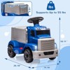 6V Ride-On Car for Kids Ages 3+ – All-Terrain Electric Toy Truck with 4.5Ah Rechargeable Battery, LED Lights, Built-in Music & Storage - 2 of 4