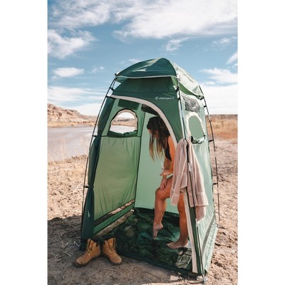 Stansport Deluxe Green Nylon Privacy Shelter Tent