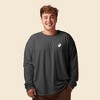 Dalix Ghost Embroidered Long Sleeve Tee Lightweight Soft Cotton Shirt Mens - 2 of 4