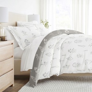 Paisley, Damask & Soft Farmhouse Prints 3PC Duvet Cover & Shams Set, Ultra Soft, Easy Care - Becky Cameron - 1 of 4