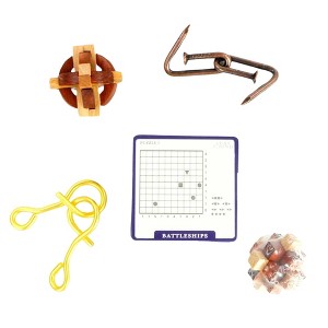 Professor Puzzle USA, Inc. Ancient Civilization Brainteaser Puzzle Set of 5 - 1 of 3