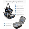 Generic Underseat Carry On Luggage with Wheels, Stylish Lightweight - 4 of 4