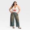 Women's Mid-Rise Wide Leg Jeans - Wild Fable™ - 4 of 4
