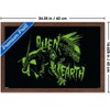 Trends International Alien: Earth (2025) - Green Xenomorph Framed Wall Poster Prints - 3 of 4