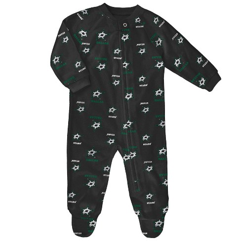 Infant Black Dallas Stars Personalized Bodysuit