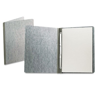 Oxford PressGuard Coated Cover Prong Clip Letter 3" Capacity Gray 12705