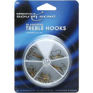 SouthBend  Assorted Treble Fishing Hooks (20-Pack) 1005 - 1 of 1