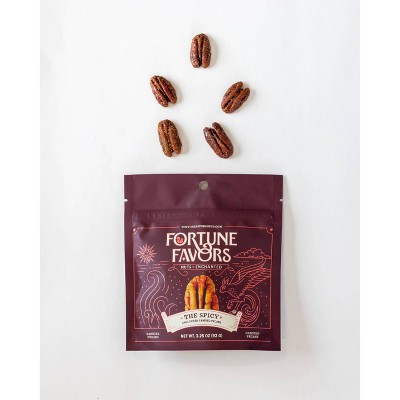 Fortune favors Pecans Candied Chilli Spiked Pouch - 3.25oz