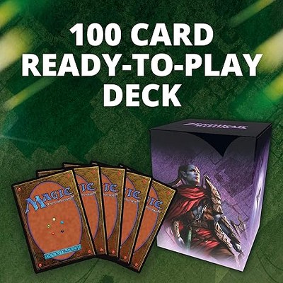 Magic The Gathering Magic: The Gathering Zendikar Rising Commander Deck – Sneak Attack | 100 Card Ready-to-Play Deck | 1 Foil Commander | Blue-Black