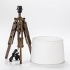 Modern Home Mariner Nautical Wooden Tripod Table Lamp - 4 of 4