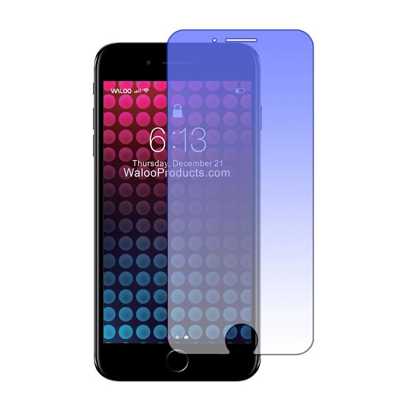 Waloo Clear, Privacy or Anti Blue Light Tempered Glass Screen Protector for all Apple iPhone's, 1 of 3