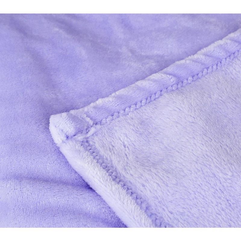 Continental Bedding Fleece Throw Blanket 50X60 Inches Light Pink Continental Bedding Fleece Throw Blanket, 2 of 4