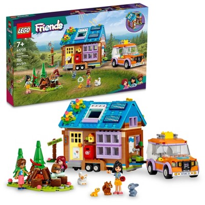 Lego Friends Mobile Tiny House Playset With Toy Car 41735 : Target