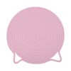 Unique Bargains Single Cat-Ear Shape Heat Resistant Coaster Cotton 11.81"x11.81"0.31" - 3 of 3