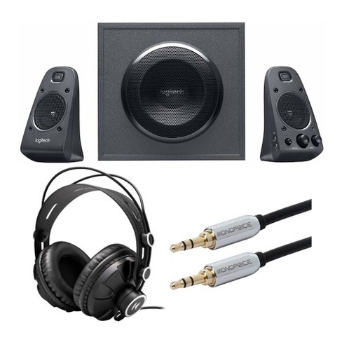 Logitech Z625 Thx Sound 2.1 System W/ Headphones & Cable : Target