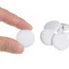Unique Bargains Round Metal Sewing Cloth Covered Button 10 Pcs - 4 of 4