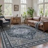 Abynow Medallion Faded Persian Indoor Area Rug - 4 of 4