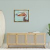 Stupell Industries Pelican's Lost Supper Fish and Patterned Feathers - 2 of 4
