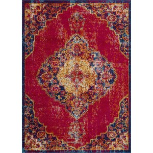 Hauteloom Istanbul Red Area Rug - 1 of 4