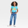 Girls' Pokemon Four Friends Short Sleeve Graphic T-Shirt - Light Blue - 4 of 4