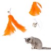 Unique Bargains Cat Wand Replacement for Pet Interactive 2 Pieces - 3 of 4