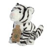 Aurora Small White Tiger Eco Nation Eco-Friendly Stuffed Animal 7.5" - 2 of 4