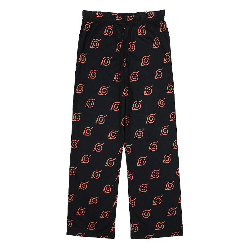 Naruto Shippuden Hidden Leaf Youth Boys Pajama Pants & Shirt Set, 3 of 5