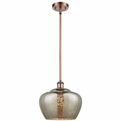 Fenton - 1 Light Mini Pendant In Industrial Style-11 Inches Tall and 11 Inches Wide