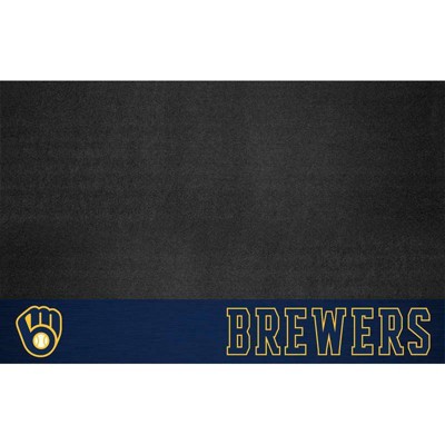 MLB Milwaukee Brewers 26"x42" Grill Mat