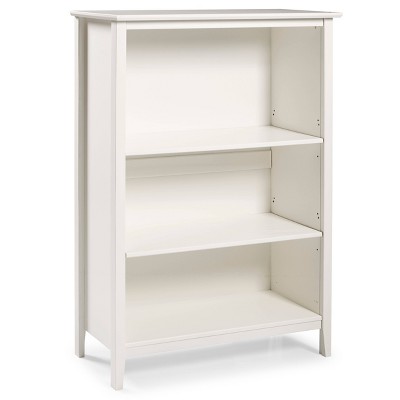 Weston Tall Bookcase White Alaterre, 40 Inch Tall Bookcase With Doors