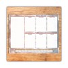 Marbled Desk Pad, Marbled Stone Artwork, 22 x 17, White/Multicolor Sheets, Clear Corners, 12-Month (Jan to Dec): 2025 - 2 of 4