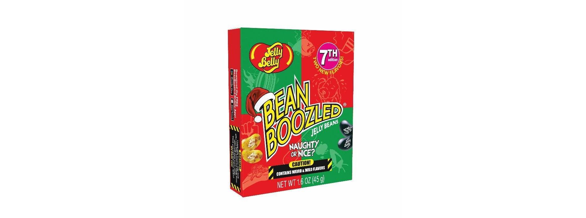 Jelly Belly Christmas Bean Boozled Naughty or Nice Flip Top Box 7th Edition - 1.6oz