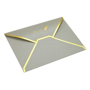Unique Bargains Wedding Birthday Luxury Style V Flap Invitation Envelopes 7 x 5'' 20 Pcs - 1 of 4