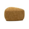 PAGED 18.5 Inch Boucle Fabric Ottoman, Modern Low Cushion Footrest Ottoman with High-density Foam for Living Room, Bedroom - 3 of 4