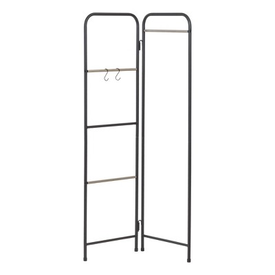 Metal Clothes Rack Stand - BLACK