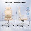 Office Chair Ergonomic Desk Chair - Home Mesh Office Desk Chair with Adjustable Lumbar Support, for Home, Office - 2 of 4