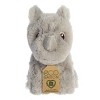 Aurora Eco Nation 5" Rhinoceros Grey Stuffed Animal - 2 of 4