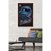 Trends International MLB Detroit Tigers - Neon Helmet 23 Framed Wall Poster Prints - 2 of 4