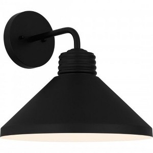 Quoizel Lighting Rencher 1 - Light Sconce in  Matte Black - 1 of 4