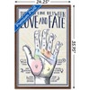 Trends International Palmistry Framed Wall Poster Prints - 3 of 4