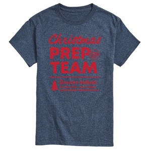Men's - Instant Message - Christmas Prep Team Short Sleeve Graphic T-Shirt - 1 of 4