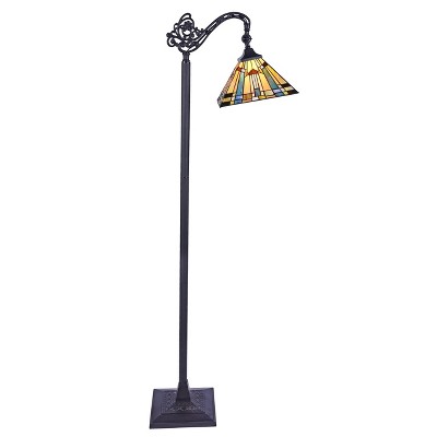 Chloe Lighting CH33293MS11-RF1 Kinsey Tiffany-Style 1 Light Reading Floor Lamp 11" Wide