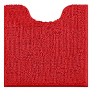 Home Mart Goods Red Soft Cozy Plush Chenille Contour Bath Mat Bathroom Rug - 4 of 4