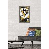 Trends International NHL Pittsburgh Penguins - Maximalist Logo 23 Framed Wall Poster Prints - 2 of 4