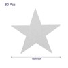 Unique Bargains Decorative Party Wedding Cardboard Five Star Paper Cutouts - 2 of 3