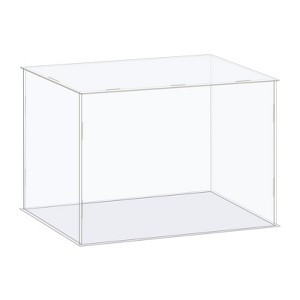 Unique Bargains Acrylic Assembly Dustproof Collectibles Showcase with lid - 1 of 3