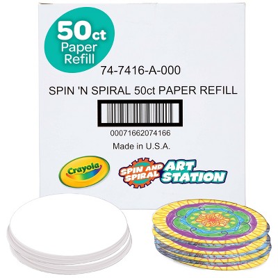 Crayola 50ct Spin 'N Spiral Paper Refill Pack